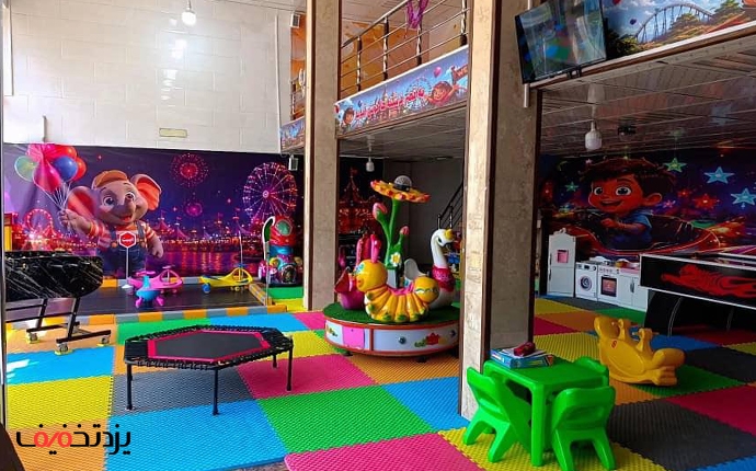 بن یک ساعت بازی در شهربازی قصر فرشته ها